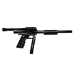 Phantom Stock Class Pump Paintball Gun - 45 Grip VSC- Blue