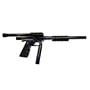 Phantom Stock Class Pump Paintball Gun - 45 Grip VSC- Blue