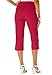 Women's Plus Size Stretch Capris
