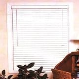 Faux Wood Blinds, 31 x 64 White