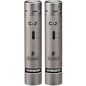 Behringer C2 2x Matched Studio Condenser Microphones by