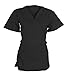 G Med Women's Scrub Top and Straight Pants 2-Piece Fashion Sets Medical Uniform