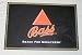 BASS ALE LOGO REACH FOR GREATNESS 21 X 14 METAL BEER SIGN
