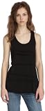 Kensie Girl Junior's Cotton Layers Tank,Black,X-Small