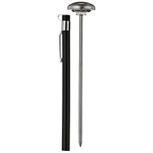 Supco ST01 Stainless Steel Pocket Dial Thermometer, 5" Stem, 1" Dial, -40 to 160 Degree F