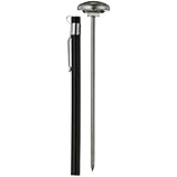 Supco ST01 Stainless Steel Pocket Dial Thermometer, 5" Stem, 1" Dial, -40 to 160 Degrees F