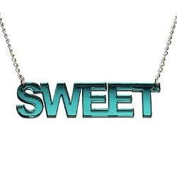 Green Sweet Lucite Necklace