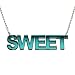 Green Sweet Lucite Necklace