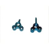 Redcat Racing 02187 Blue Aluminum Rear Hub Carrier (left/right) Qty 2