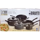 Bialetti 9 Piece Set - Fusion Style - Black by Bialetti