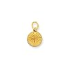 Low price 14 Karat Gold Small Baptism Charm