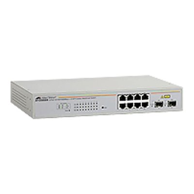 ALLIED TELESIS INC Switch 8 Ethernet Fast Ethernet Gigabit Ethernet 1 Gbps External VLAN support