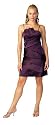 2168 SEXY SATIN PARTY CLUB COCKTAIL EVENING PROM DRESS