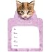 Pink Kitten Party Invitations - Set of 8 Cards & Envelopes