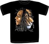 Bob Marley and Lions Head Profile T-Shirt, Bob Marley The Legend T-shirts