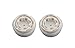 Beauty AngelsTM Compatible Replacement Facial Cleansing Brush Heads 2 Pack, designed for Acne Cleansing, fits Mia, Mia2, Mia3 (Aria), SMART Profile, Alpha Fit, Pro, Plus and Radiance Cleansing Systems