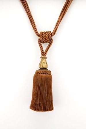 Trimland3422-10-9105 31. 5 inch Elegance Single Tassel Tieback