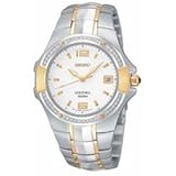 Seiko Men's SGED28 Coutura Diamond Watch