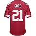 Frank Gore 49ers Garnet NFL Authentic Jersey - Men's ( sz. 48, Garnet : Gore, Frank : 49ers )