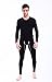 Lucky Couple® Men's Thermal V-neck Top Midweight Slim Fit Wicking Super Cold Weather