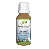 PetAlive Respo-K for Pet Congestion and Sinus Health (125 Tablets)