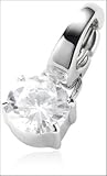 charms FOSSIL  JF85218040 Charm Anhänger Zirkonia weiß