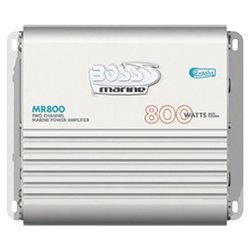 2-Channel Mosfet Bridgeable Marine Power Amplifier with Remote Subwoofer Level Control