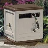 Outdoor Living : SUNCAST 26' X 21' X 23 3/4' Swivel Hose Hideaway Hose Reel