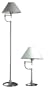 2pc Contemporary Swing Arm Table & Floor Lamp Set