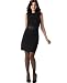 AGB Dress, Sleeveless Belted Ponte Sheath