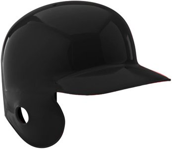Rawlings Right Ear Traditional Style MLB Authentic Batting Helmet for a Left Handed Batter (Black Hat, Size 7 1/4) On Sale