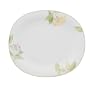Villeroy & Boch Green Garland 11.5-Inch x 9.75- Inch Oblong Dinner Plate, Set of 6