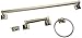 Hardware House 689497 Sunset Collection 4-Piece Bathroom Accessory Set, Satin Nickel