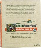 Amazing Grass Organic Green SuperFood Energy Bar Unflavored -- 12 Bars