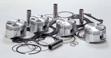 Wiseco Top End Kit - 2.00mm Oversize to 81.00mm, 11:1 Compression CK101
