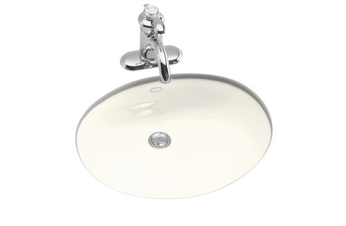 KOHLER K-2210-G-96 Caxton Undercounter Lavatory, Biscuit