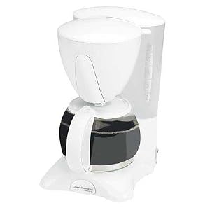 Continental Electric 4 Cup Coffee Maker CE23581 Pause and Serve-white