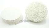 Compressed Facial Cleansing Sponges, White (120 count)