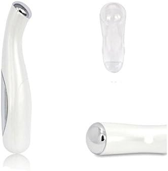Beauty First Eye Massager Skin Care Massager Vibrating Massger Anti-Aging pen Wrinkle-Eraser Face Lifting Sonic-Infusion AAA Battery Operated (White)