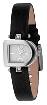 DKNY NY4419 Black Strap Watch With Silver Dial
