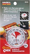 Maverick Oven-Chek Cooking Grill Surface Kitchen Thermometer