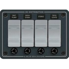8262 Waterproof Panel 4 Position by 