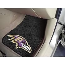 Baltimore Ravens universal fit Carpet 2 Pc Car Floor Mat (Rug)