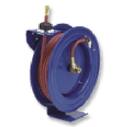 300 psi Performance Hose Reel w/ Hose Hose: 10 ft, 1/4 Inside Diameter, Size 1