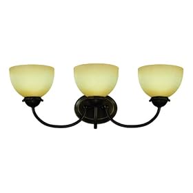 Westinghouse 64270 St Augustine Energy Star Three-Light Wall Fixture, Oil Rubbed Bronze... by Westinghouse