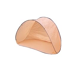 GSI Quality Waterproof Pop-Up Fishing Tent, Family Beach Shelter, With Steel Wire Frame And Carrying Case - Protects From Sun And UV Rays