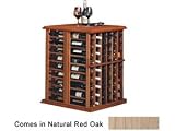 Wine Cellar Innovations Natural Red Oak Tasting Table Base 108-bottle