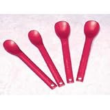Maroon Spoons - Small, 1 bowl - Pack of 10