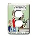 Rich Diesslins Funny KNOTS Scouting Cartoons - Cub Scouts - Fun for All Ages - Pinewood Derby - Light Switch Covers - 2 plug outlet cover