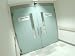 Closed Green Doors to Intensive Care Unit in Hospital Photographic Poster Print, 16x12